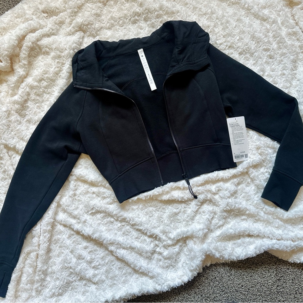 Lululemon Scuba Full-Zip Cropped Hoodie – NEW w/ Tags